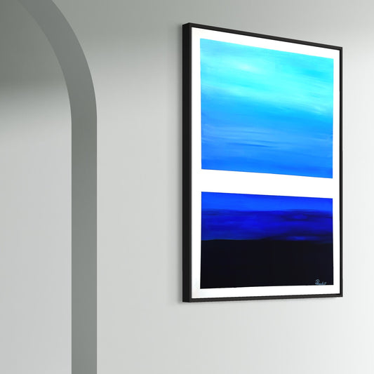 True Blue | 30"x40"