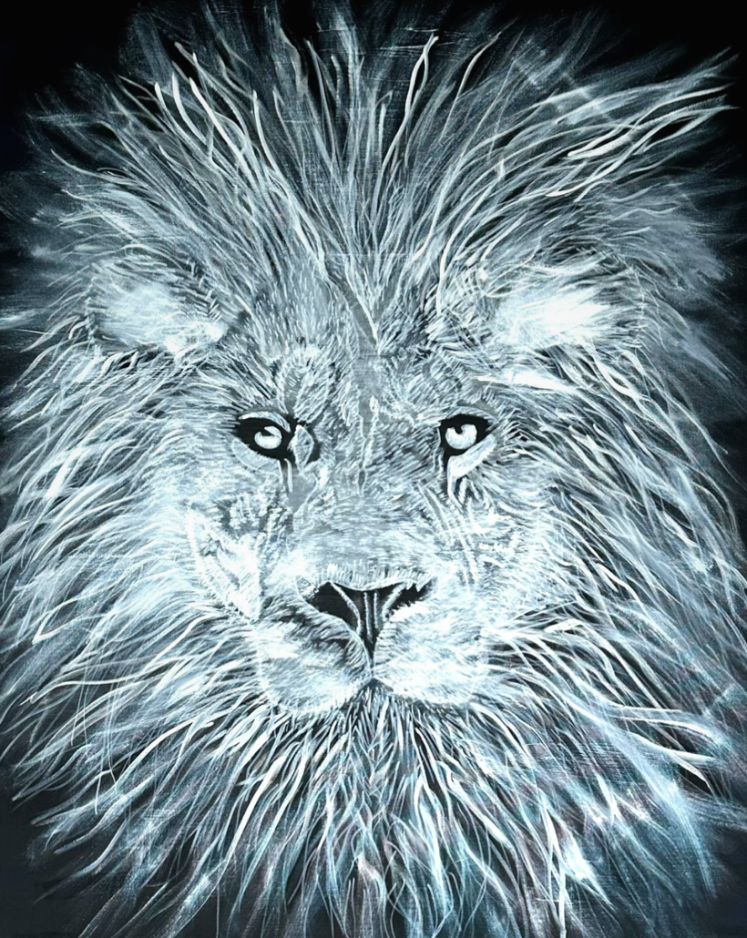 Leo The Lion | 36'x48'