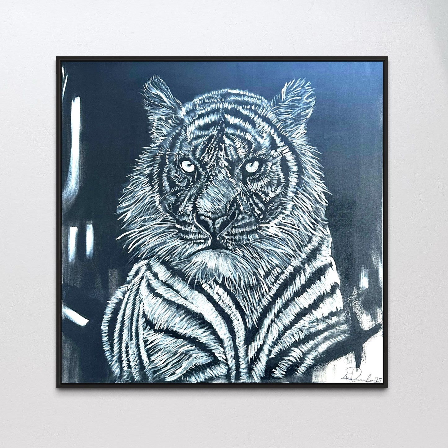 Focused tiger