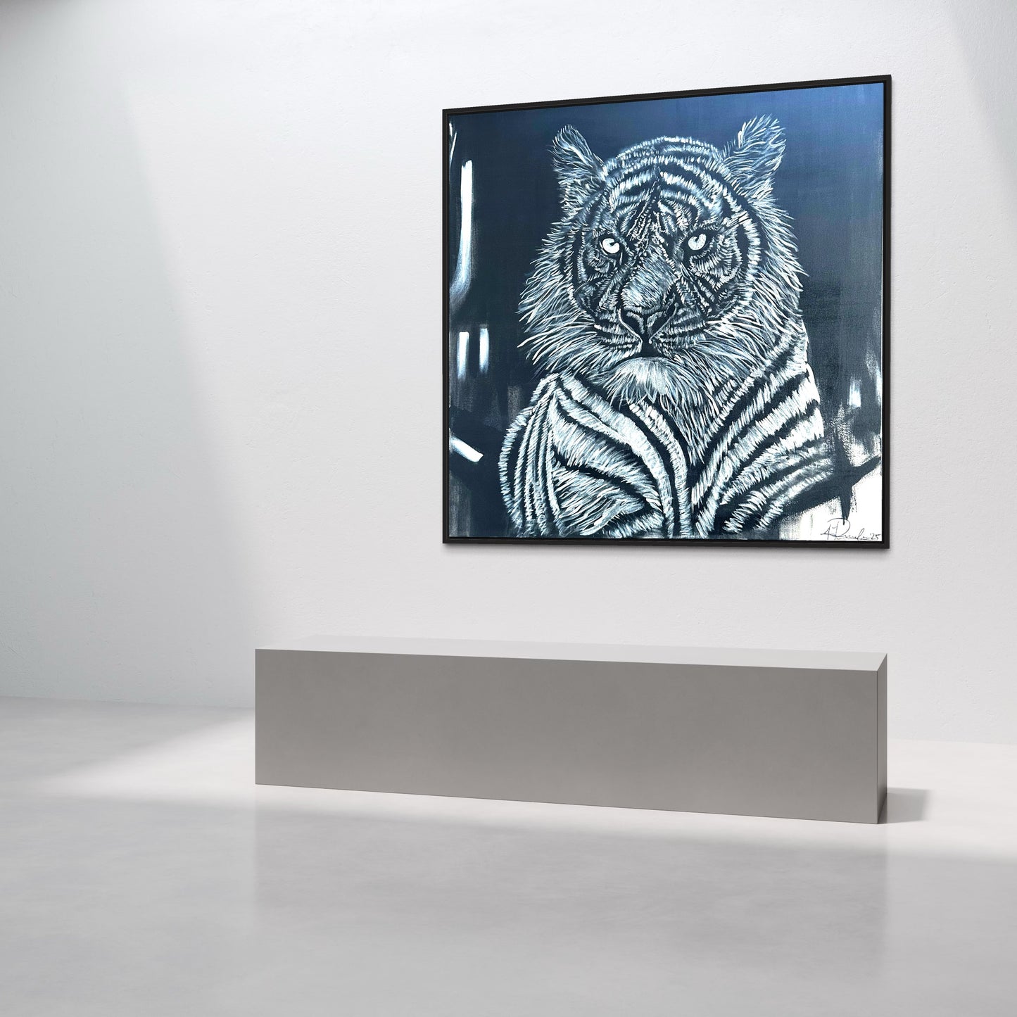 Focused tiger